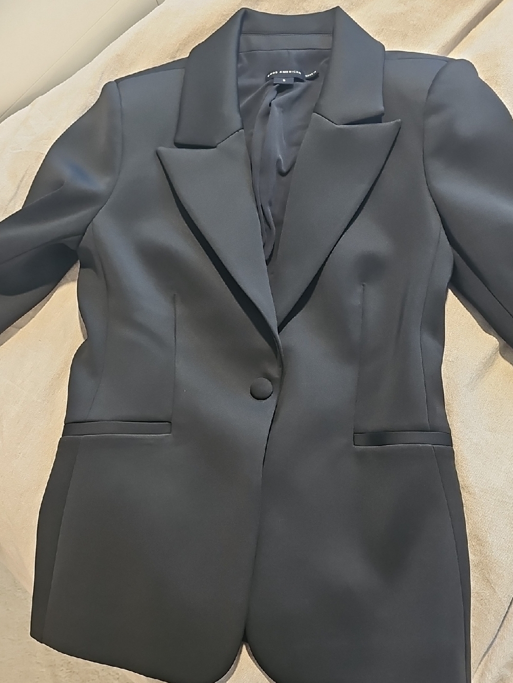 Good American Black Scuba Suit, 4/Small - Picture 6 of 8